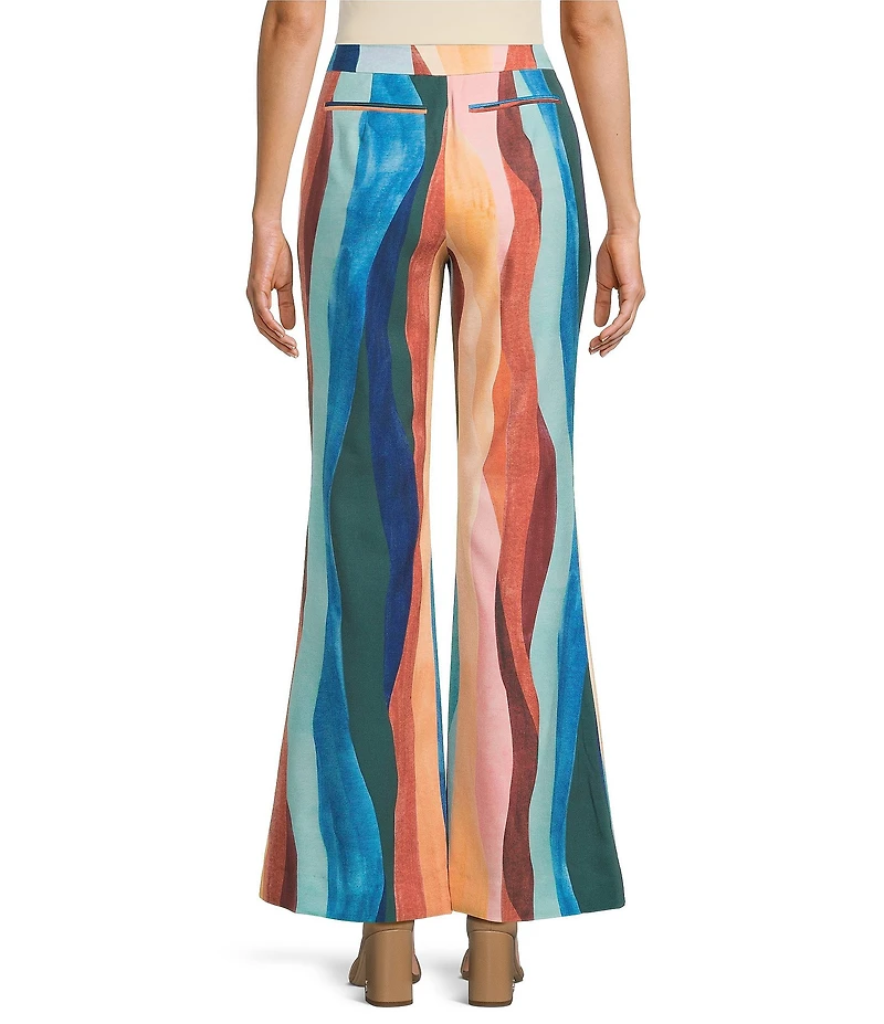 Mestiza New York Theo Coordinating Pocketed Bell Bottom Flare Pants