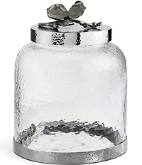 Michael Aram Black Orchid Cookie Jar