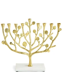 Michael Aram Botanical Leaf Collection Gold Menorah