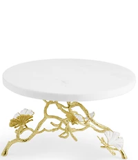 Michael Aram Butterfly Ginkgo Gold Collection Cake Stand