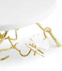 Michael Aram Butterfly Ginkgo Gold Collection Cake Stand