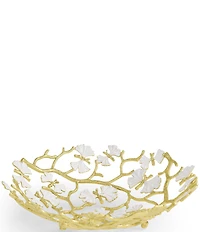 Michael Aram Butterfly Ginkgo Gold Collection Bread Basket