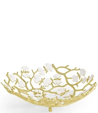 Michael Aram Butterfly Ginkgo Gold Collection Bread Basket