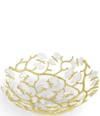 Michael Aram Butterfly Ginkgo Gold Collection Bread Basket