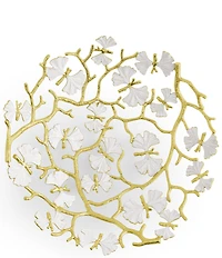 Michael Aram Butterfly Ginkgo Gold Collection Bread Basket