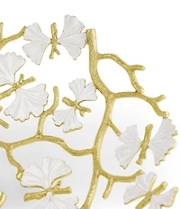 Michael Aram Butterfly Ginkgo Gold Collection Bread Basket