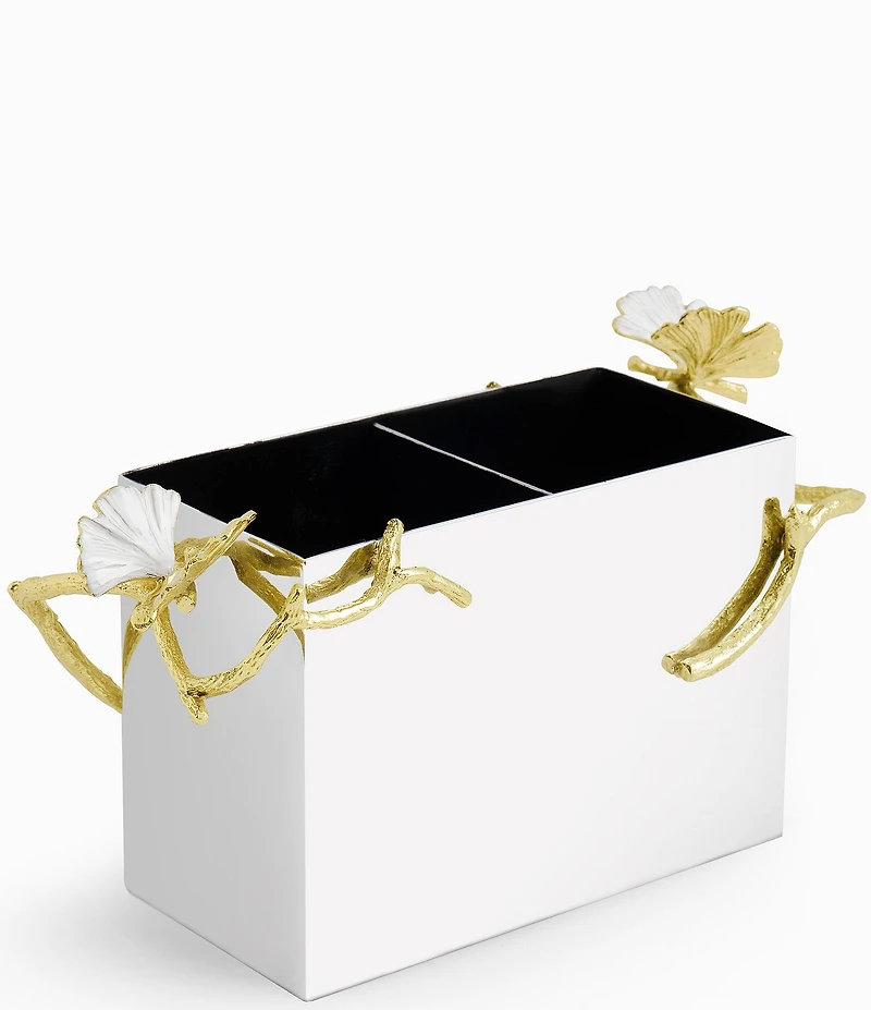 Michael Aram Butterfly Ginkgo Gold Collection Cutlery Holder
