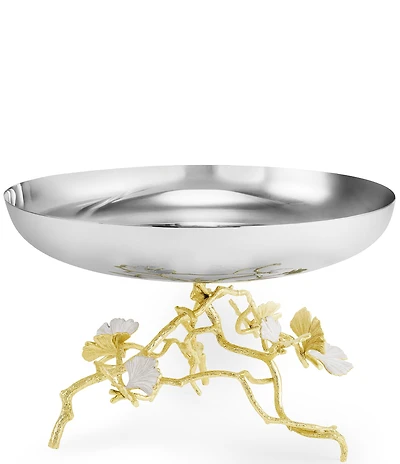 Michael Aram Butterfly Ginkgo Gold Collection Fruit Bowl