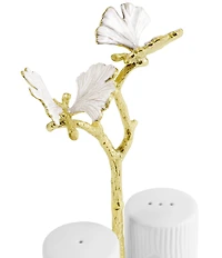 Michael Aram Butterfly Ginkgo Gold Collection Salt & Pepper Shaker Set