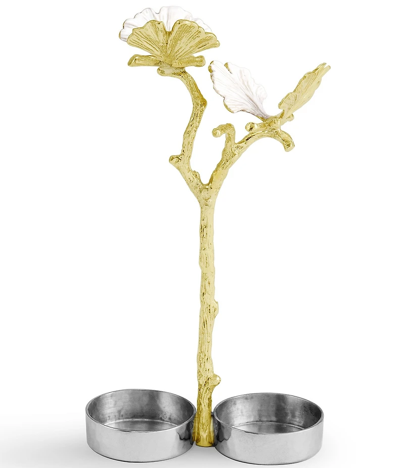 Michael Aram Butterfly Ginkgo Gold Collection Salt & Pepper Shaker Set