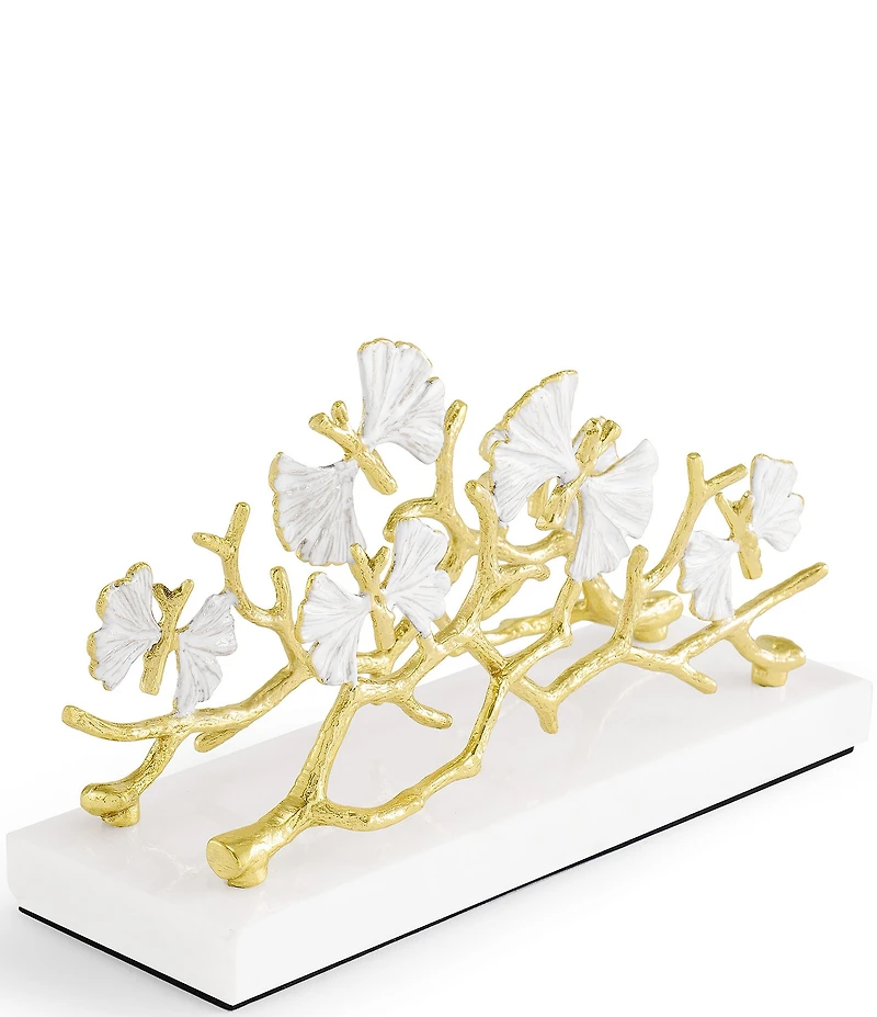 Michael Aram Butterfly Ginkgo Gold Collection Vertical Napkin Holder