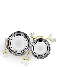 Michael Aram Butterfly Ginkgo Gold Collection Double Dish