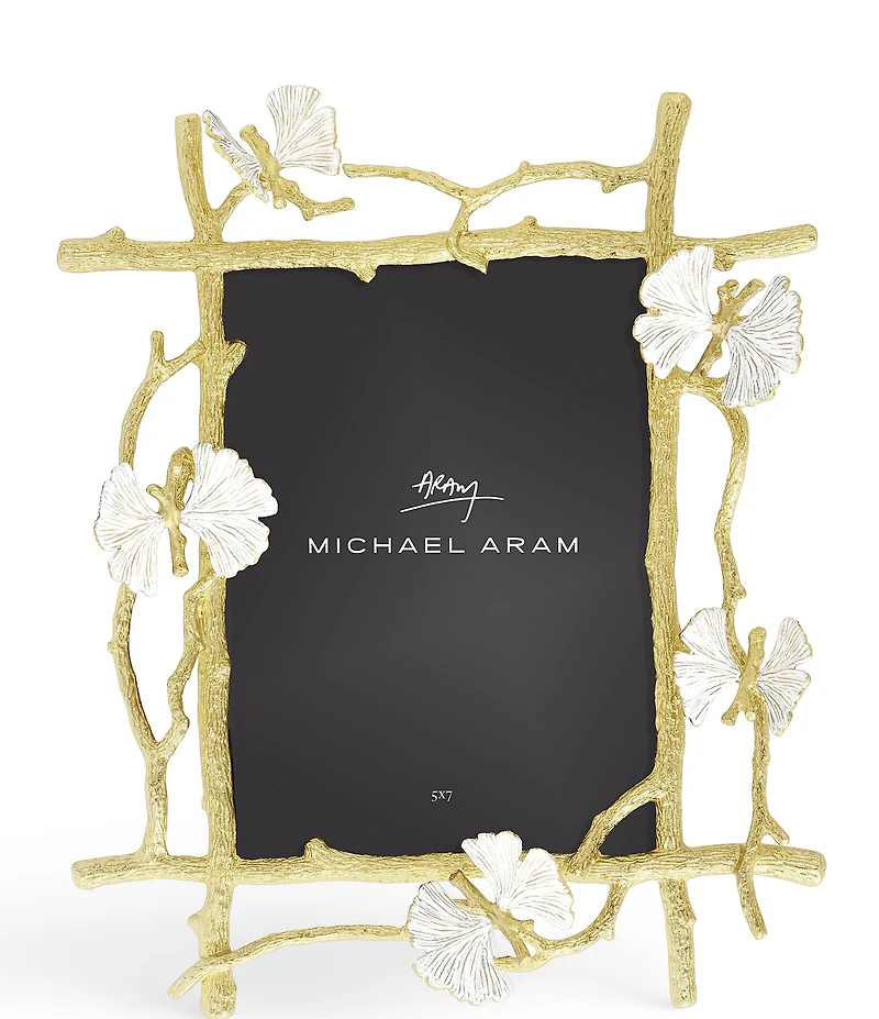 Michael Aram Butterfly Ginkgo Gold Collection Frame