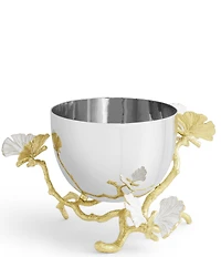 Michael Aram Butterfly Ginkgo Gold Collection Nut Bowl