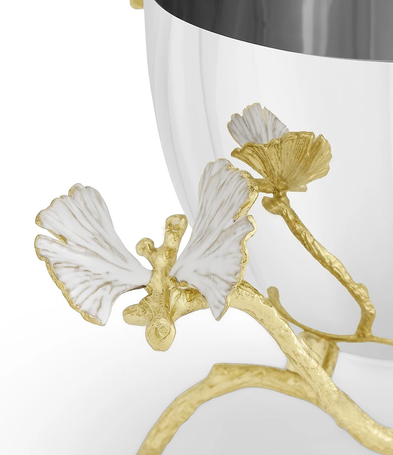 Michael Aram Butterfly Ginkgo Gold Collection Nut Bowl