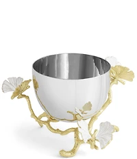 Michael Aram Butterfly Ginkgo Gold Collection Nut Bowl