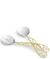 Michael Aram Butterfly Ginkgo Gold Collection Serving Set