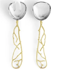 Michael Aram Butterfly Ginkgo Gold Collection Serving Set