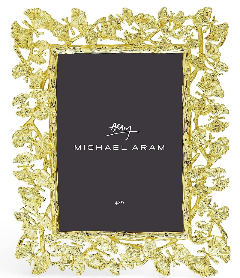 Michael Aram Butterfly Ginkgo Picture Frame, 4x6