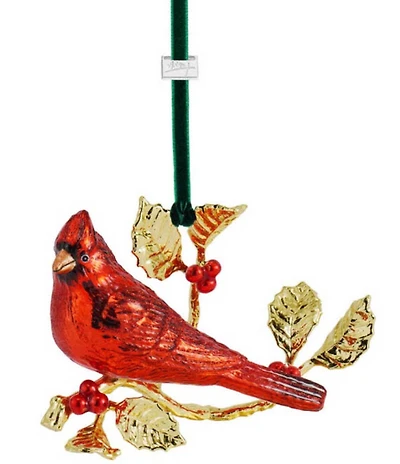 Michael Aram Cardinal Glass Ornament