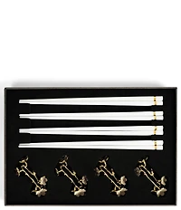 Michael Aram Cherry Blossom Chopsticks & Stands Set
