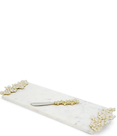 Michael Aram Cherry Blossom Small Cheese Board with Spreader