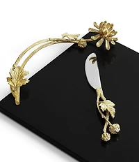 Michael Aram Dahlia Cheese Board with Knife