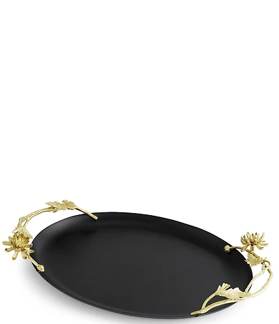 Michael Aram Dahlia Collection Oval Tray