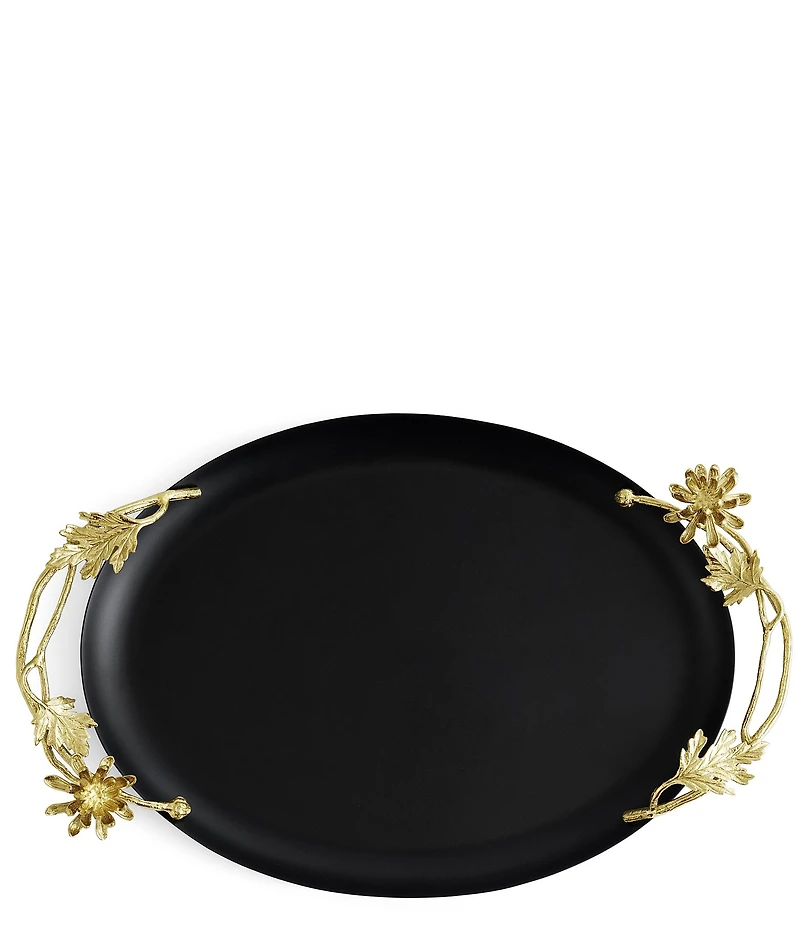 Michael Aram Dahlia Collection Oval Tray