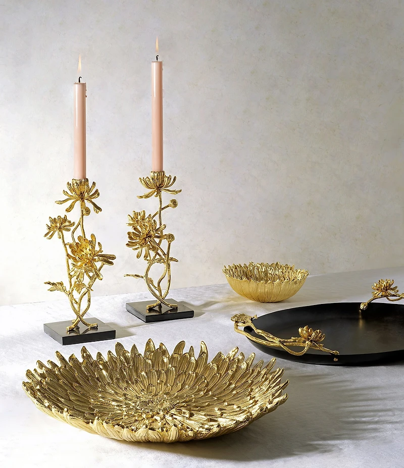 Michael Aram Dahlia Collection Oval Tray