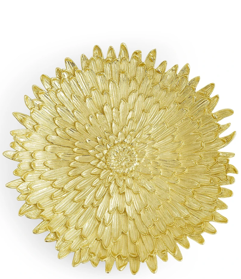 Michael Aram Dahlia Collection Petal Pattern Centerpiece