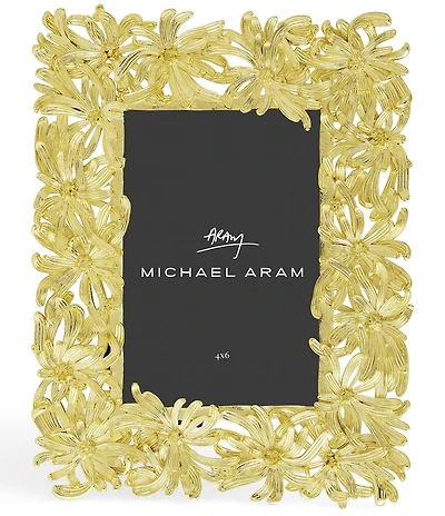 Michael Aram Dahlia Floral Picture Frame