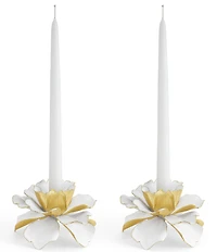 Michael Aram Gardenia Collection Candleholders, Set of 2