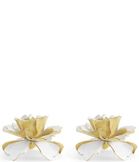 Michael Aram Gardenia Collection Candleholders, Set of 2