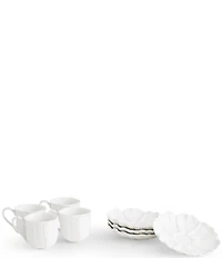 Michael Aram Gardenia Collection Demitasse Set