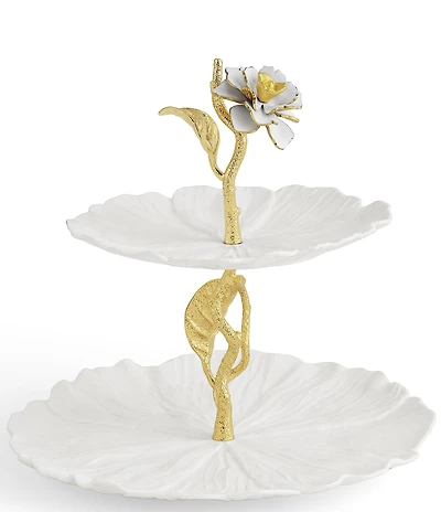 Michael Aram Gardenia Collection Etagere
