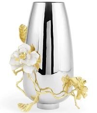 Michael Aram Gardenia Collection Stainless Steel Large Vase