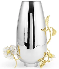 Michael Aram Gardenia Collection Stainless Steel Large Vase