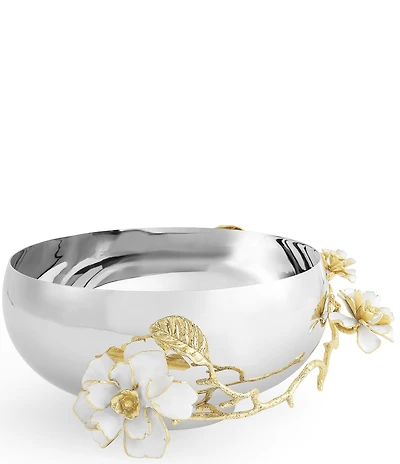 Michael Aram Gardenia Collection Stainless Steel Serving Bowl
