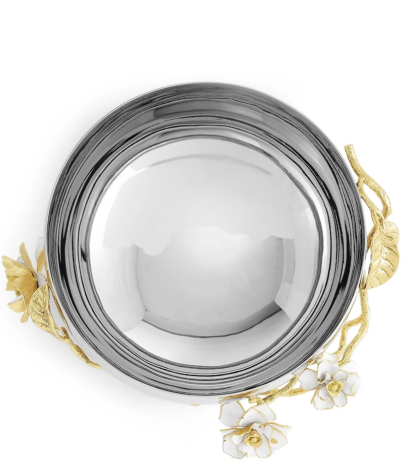 Michael Aram Gardenia Collection Stainless Steel Serving Bowl