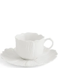 Michael Aram Gardenia Collection Teacup and Saucer Set