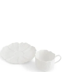 Michael Aram Gardenia Collection Teacup and Saucer Set