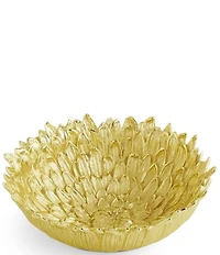 Michael Aram Gold Dahlia Casted Decorative Bowl