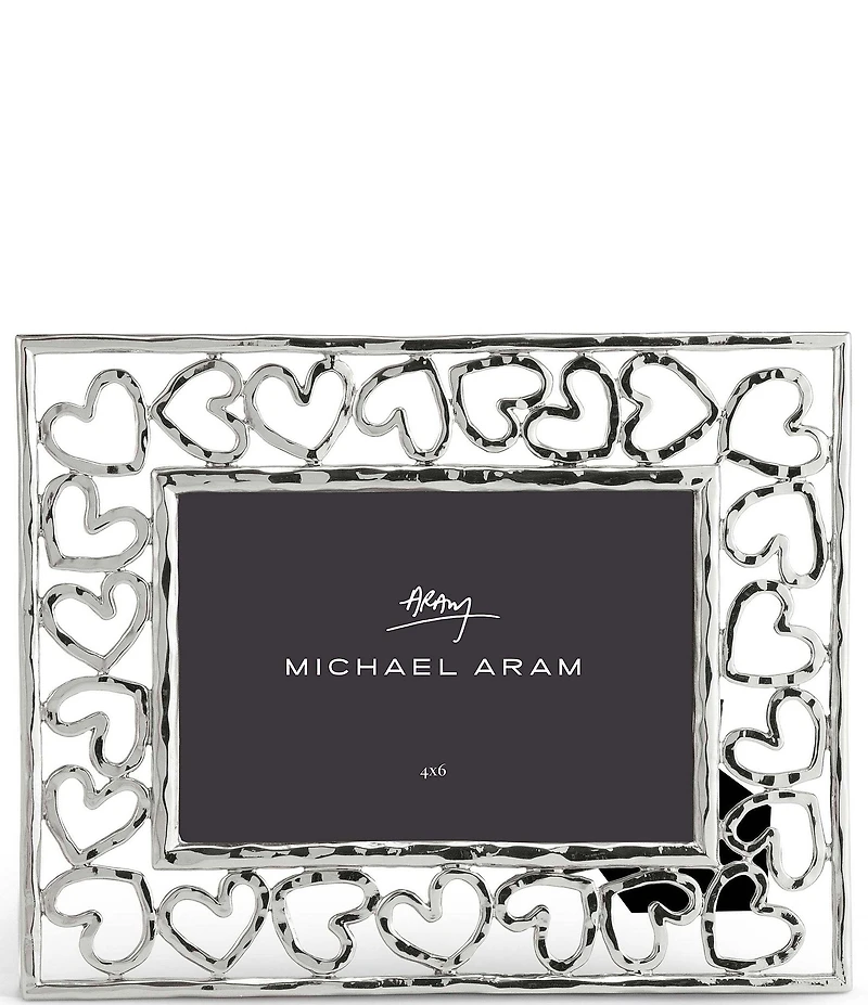 Michael Aram Heart Frame Silver