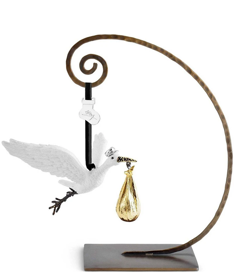 Michael Aram Holiday Stork Ornament