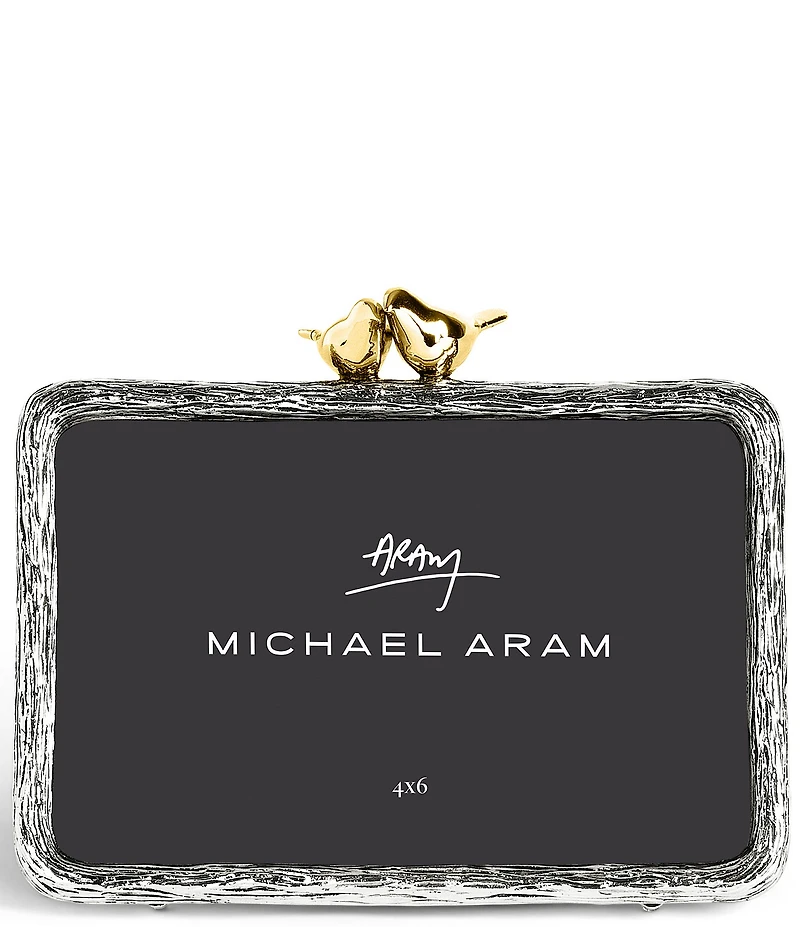 Michael Aram Lovebird Collection 4x6 Frame