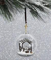 Michael Aram Manger Snow Globe Ornament