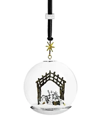 Michael Aram Manger Snow Globe Ornament