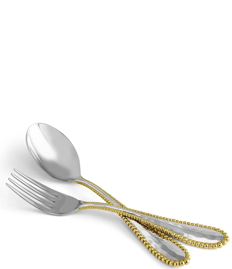 Michael Aram Molten Beaded Edge Serving Set