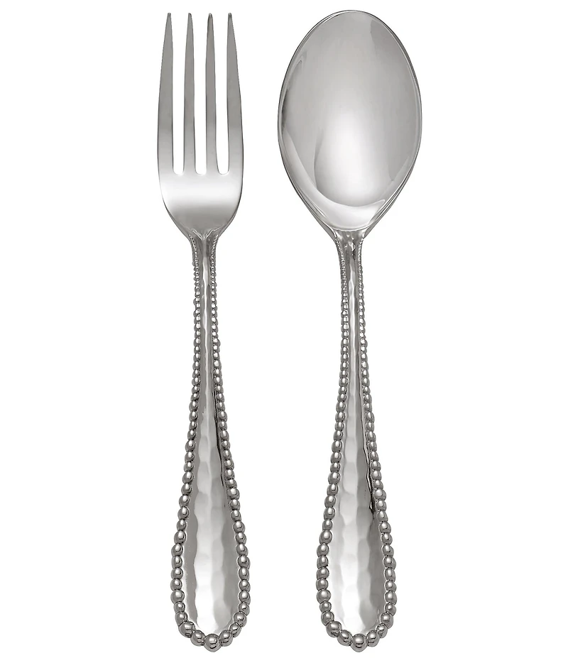 Michael Aram Molten Beaded Edge Serving Set